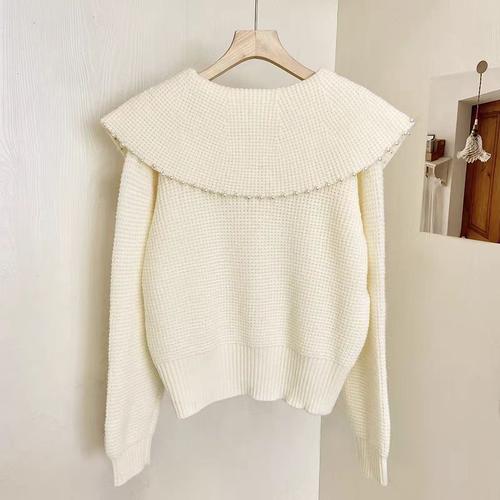 秋冬時尚百搭毛織開衫外套 - 17網