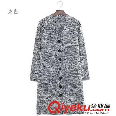 外套 歐洲站秋冬新款花色加長款毛衣毛線厚女式針織外套stylenanda同款圖片|外套 歐洲站秋冬新款花色加長款毛衣毛線厚女式針織外套stylenanda同款產(chǎn)品圖片由東莞市大朗眾興毛織品經(jīng)營部公司生產(chǎn)提供-