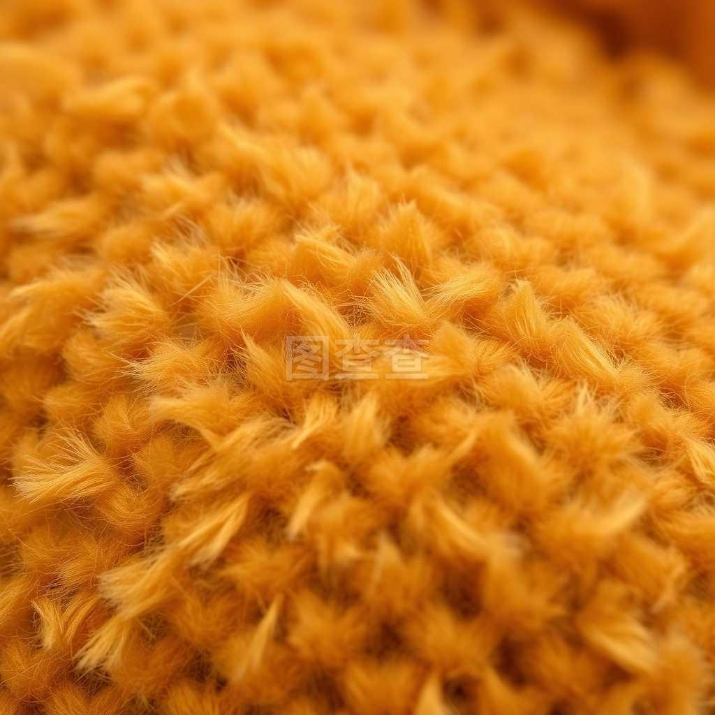 棕色絨毛織線毛衣作為背景。