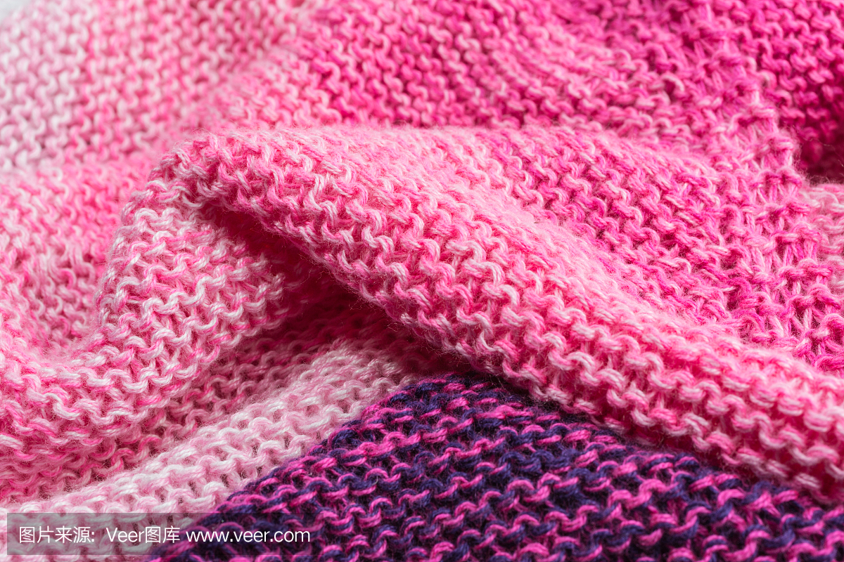針織物的背景