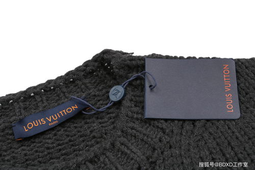 lv 21fw 飛機提花圓領(lǐng)毛衣