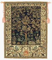 毛織騎馬人物掛毯