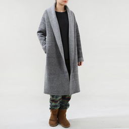 寺山文也 冬三羊毛衣加厚雙層毛織中長直筒 堆糖,美圖壁紙興趣社區